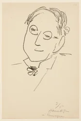 Retrato de Paul Léautaud