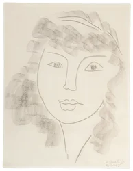 Retrato de uma mulher; Portrait de Femme