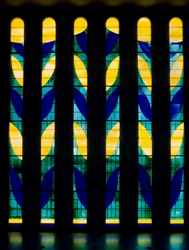 Vitral da capela do Rosaire, também conhecida como capela Matisse