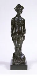 Nu em pé (Rapariga nua) 1906 (bronze) (ver também 221064)