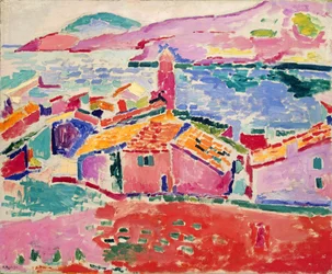 Vista de Collioure, c.1905 (óleo sobre tela)