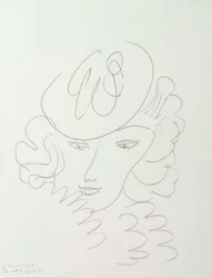Mulher com chapéu