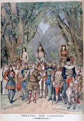Chilperic, Teatro das Variedades, 1895