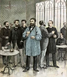 Deputados no bar da Assembleia Nacional
