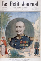 General de Négrier, inspetor-geral do exército francês, 1895
