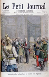 Entrega do mineiro de Santo André ao Presidente da República, 1895