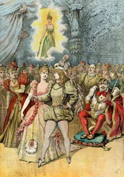 O grupo do teatro do Chatelet
