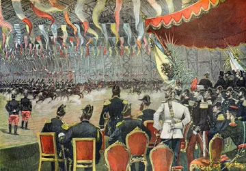 Les fetes Franco Russes a Paris