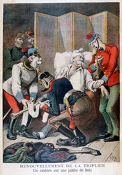 Renovação da Tríplice Aliança da Alemanha, Áustria e Itália, 1896