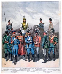 Cavalaria russa, 1892