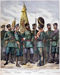 Infantaria russa, 1892