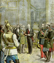 O diplomata russo barão de Mohrenheim