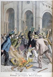 A pilhagem de São José, Paris, 1899.