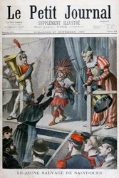 O jovem selvagem de Saint-Ouen, Paris, 1898