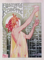 Pôster Robette Absinto, 1896