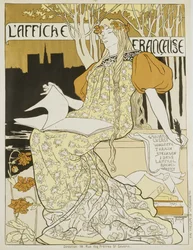 O cartaz francês, ca 1897.