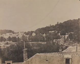 A Royal Porcelain Factory em Sèvres, c. 1851-1852.