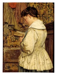 Leitura de mulheres (óleo sobre tela)