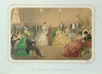 Da série Soirees Parisiennes : Um concerto na Chaussee d