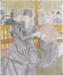 A dança no Moulin Rouge