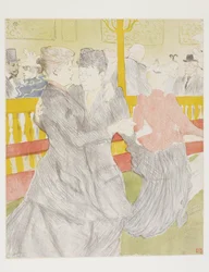 A dança no Moulin Rouge