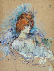 No palco, por Henri de Toulouse-Lautrec (1864-1901)