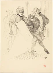 Rejane e Galipaux em «Madame Sans-Gêne» (Réjane e Galipaux em «Madame Sans-Gêne»)
