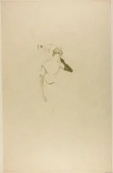 Yvette Guilbert, em Colombina em Pierrot