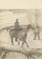 No circo: ensaio; No circo: trabalho de repetição, 1899
