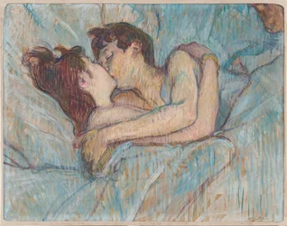Na cama: O beijo, 1892