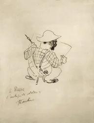 Auto-retrato de caricatura
