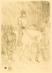 Entrada de Brasseur em Chilperic Entrada de Brasseur em Chilpéric, 1895.