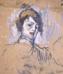Cabeça de uma mulher, 1896
