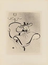 Jane Avril, de Le Café-Concert