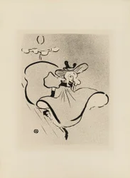 Jane Avril, de Le Café-Concert