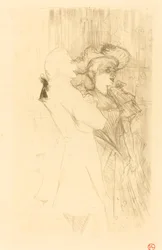 Lender e Auguez em La chanson de fortunio Lender e Auguez em La chanson..., 1895.
