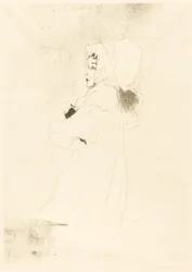 Miss May Belfort, Prato Grande Miss May Belfort, grande planche, 1895.