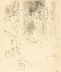 Mme. Simon-Girard, Brasseur e Guy em "La belle Helene"