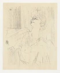 Portret van actress Yvette Guilbert em A Menilmontant de Bruant
Yvette Guilbert A Menilmontant de Bruant
Yvette Guilbert : série inglesa (título da série)