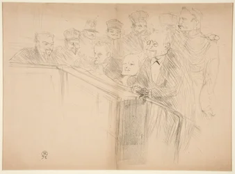 Proc?s Arton, premi?re planche (The Arton Trial, primeiro prato)