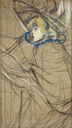 Perfil da Mulher: Jane Avril; Perfil de Mulher: Jane Avril, 1893