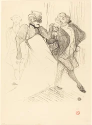 Rejane e Galipaux em Madame Sans-Gêne Réjane e Galipaux em Madame..., 1894.