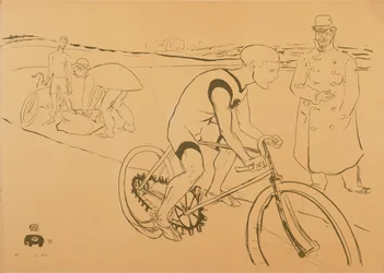 O ciclista Michael, 1896