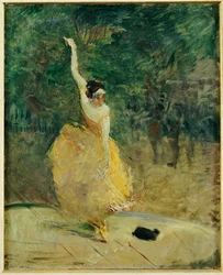 O dançarino espanhol, 1888