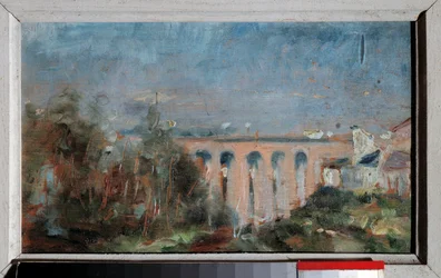 O viaduto de Castelviel tem Albi Painting de Henri de Toulouse Lautrec (1864-1901)