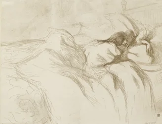 Mulher Reclinada - Acordando, 1896