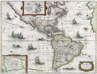 Mapa das Américas, 1631
