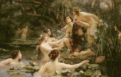 Hylas e as ninfas da água
