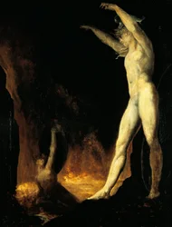 Satanás chamando Belzebu