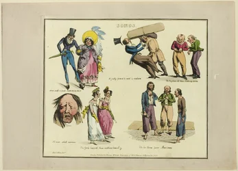 Prato das ilustrações às canções populares